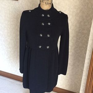 Black Sweater Coat